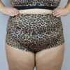 Animal High Waisted BRAZIL Scrunchie Bum Shorts &#8211; Plus Size | Pole Wear
