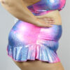 Candy Sparkle Mid Waisted Skort &#8211; Plus Size
