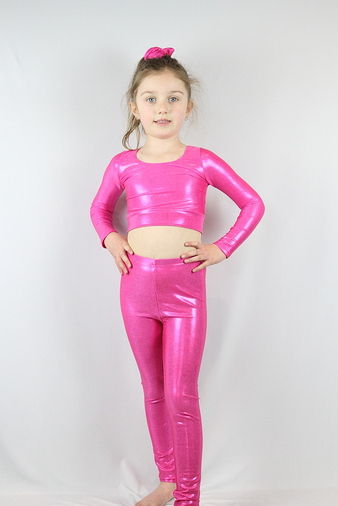 Buy Pink Sparkle Youth Girls Leggings/Tights Online