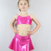 Pink Sparkle V Sports Bra Youth Girls