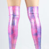 Candy Sparkle Extra long Stirr-up Spandex Legwarmers/ Knee High Socks