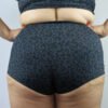 Carbon Animal High Waisted BRAZIL Scrunchie Bum Shorts &#8211; Plus Size | Pole Wear