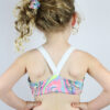 Retro Sparkle V Sports Bra Youth Girls