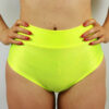 Tokyo Sparkle Mid Waisted BRAZIL Scrunchie Bum Shorts &#8211; Neon City | Pole Wear