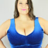 Velveteratti Sapphire Sweet Scoop Plus Size Sports Bra