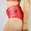 Crystal V Mid Waist Short &#8211; Garnet | Pole Wear