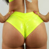 Tokyo Sparkle BRAZIL Fit Scrunchie Bum Shorts &#8211; Neon City