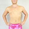 Pink Sparkle Pole Short Mens Polewear