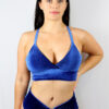 Velveteratti Bikini Bra &#8211; Glitter Sapphire