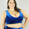 Velveteratti Sapphire Sweet Scoop Plus Size Sports Bra