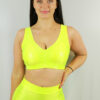 Tokyo Sparkle Sweet Scoop Sports Bra &#8211; Neon City