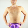 Purple Sparkle Men&#8217;s Pole Brief