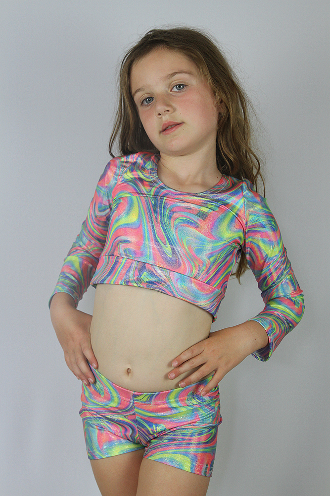 Solid Crop Top toddler Crop Top, Baby Crop Top, Kids Crop Top, Girls Crop  Top, Dance Crop Top, Gymnastics Crop, Infant Crop Top LONG 