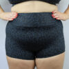 Carbon Animal High Waisted Cheeky Shorts &#8211; Plus Size