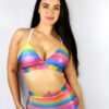 Rainbow Pride Sparkle Bikini Bra
