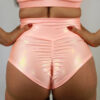 Ibiza Sparkle SUPER High Waisted BRAZIL Scrunch Bum Shorts &#8211; Neon City