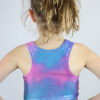 Candy Sparkle Long Line Crop Top Youth Girls