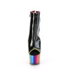 ADORE-1018RC-02 Black Patent/Rainbow Chrome