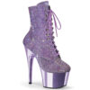 ADORE-1020CHRS Lavender Multi Rhinestone/Lavender Chrome