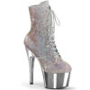 ADORE-1020CHRS Silver Multi Rhinestone/Silver Chrome