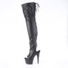 ADORE-3017 Black Stretch. Faux Leather