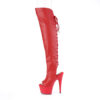 ADORE-3019 Red Faux Leather/Red Matte