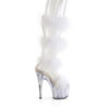 ADORE-728F Clear-White Fur/M