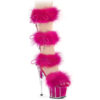 ADORE-728F Clear-H. Pink Fur/M