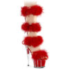 ADORE-728F Clear-Red Fur/M