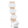 ADORE-728F Clear-White Fur/M