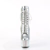 BEJEWELED-1020-7 Silver Holo Patent/Silver AB Rhinestone
