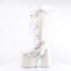 CAMEL-311 White Vegan Leather