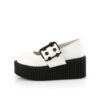 CREEPER-230 White Vegan Leather