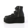 CREEPER-260 Black Vegan Leather