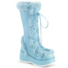 CUBBY-311 Baby Blue Vegan Leather
