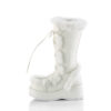 CUBBY-311 White Vegan Leather