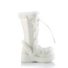 CUBBY-311 White Vegan Leather