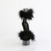 DELIGHT-624F Clear-Black Fur/M