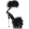 DELIGHT-624F Clear-Black Fur/M