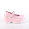DOLLIE-01 Baby Pink Holo Patent