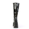 DYNAMITE-218 Black Patent-Black Multi Glitter