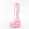 DYNAMITE-218 Baby Pink Patent-Baby Pink Multi Gliter