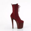 ENCHANT-1040 Burgundy Faux Suede/Burgundy Matte