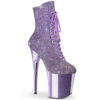 FLAMINGO-1020CHRS Lavender Multi Rhinestone/Lavender Chrome