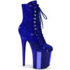 FLAMINGO-1020CHRS Royal Blue Rhinestone/Royal Blue Chrome