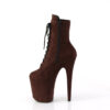 FLAMINGO-1020FS Mocha Faux Suede/Mocha Faux Suede