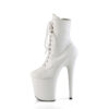 FLAMINGO-1020WR White Faux Leather/White Faux Leather