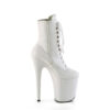 FLAMINGO-1020WR White Faux Leather/White Faux Leather