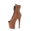 FLAMINGO-1021FS Caramel Faux Suede/Caramel Faux Suede