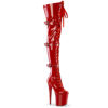 FLAMINGO-3028 Red Stretch. Patent/Red